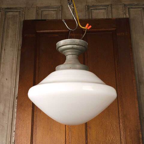 #51996 Antique Schoolhouse Ceiling Light Fixture image 6