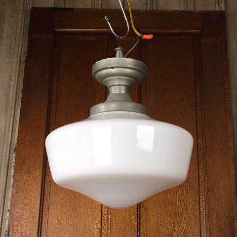 #51997 Antique Schoolhouse Ceiling Light Fixture image 6