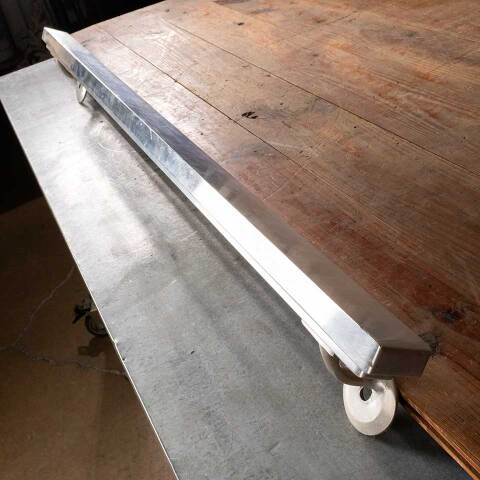 #52001 4' Mid Century Modern Aluminum Handrail image 7