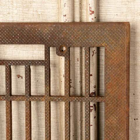 #52045 10x12 Cast Iron Heat Grate Floor Vent Cover image 2