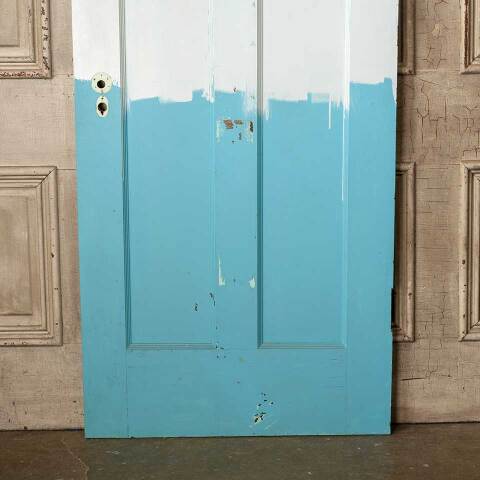 #52060 30x80 Salvaged Antique 2 Panel Interior Door image 7