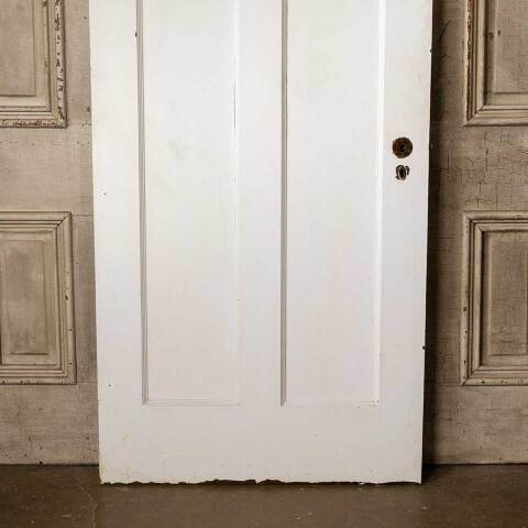 #52061 32x79 Salvaged Antique 2 Panel Interior Door image 3