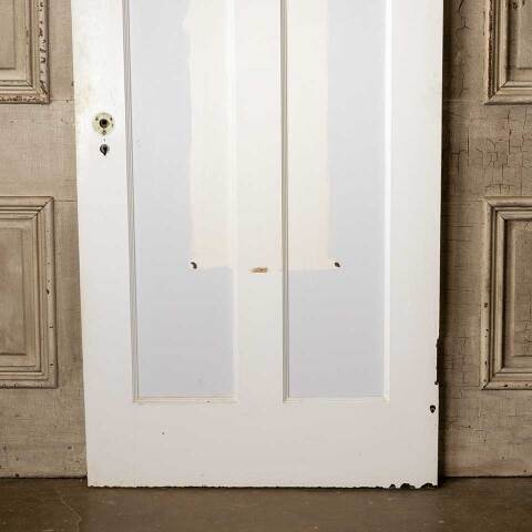 #52061 32x79 Salvaged Antique 2 Panel Interior Door image 7