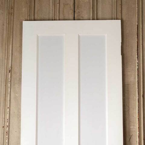 #52062 30x79 Salvaged Antique 2 Panel Interior Door image 5
