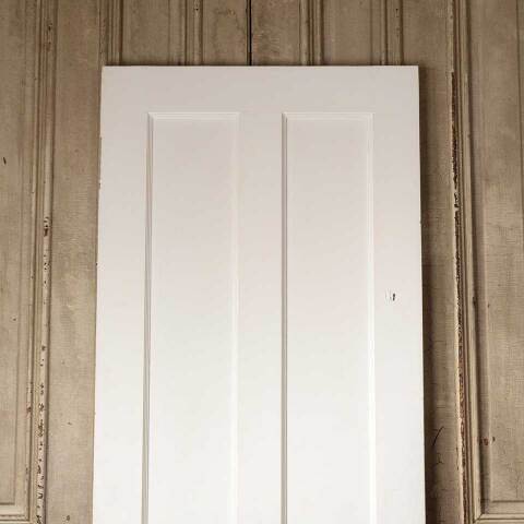 #52064 30x79 Salvaged Antique 2 Panel Interior Door image 2