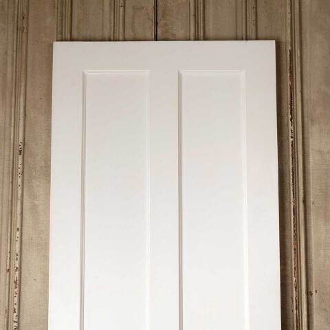 #52067 32x79 Salvaged Antique 2 Panel Interior Door image 2