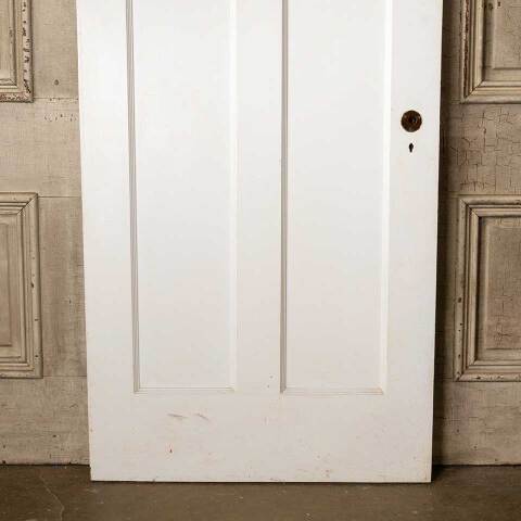 #52067 32x79 Salvaged Antique 2 Panel Interior Door image 3