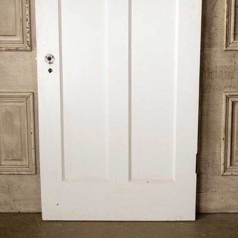 #52067 32x79 Salvaged Antique 2 Panel Interior Door image 7