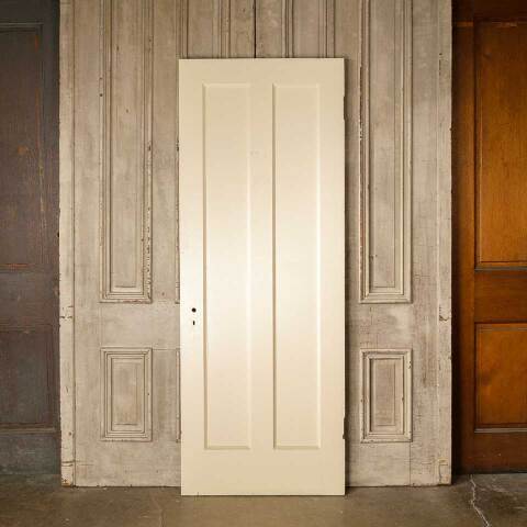#52068 30x80 Salvaged Antique 2 Panel Interior Door image 5