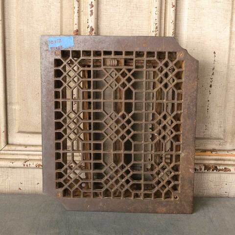 #52082 10x12 Cast Iron Heat Grate Floor Vent Cover image 2