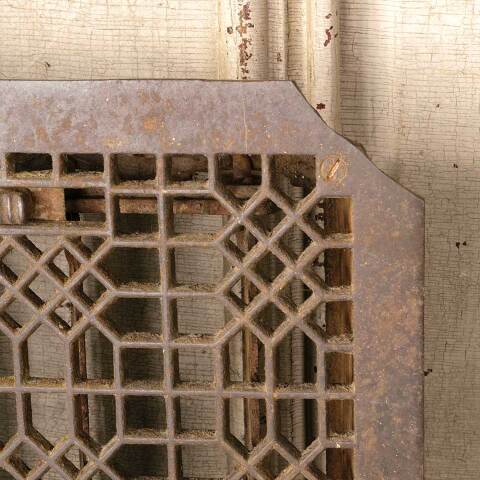 #52082 10x12 Cast Iron Heat Grate Floor Vent Cover image 4