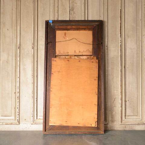 #52472 Antique MOUNT VERNON Eglomise Mirror image 8