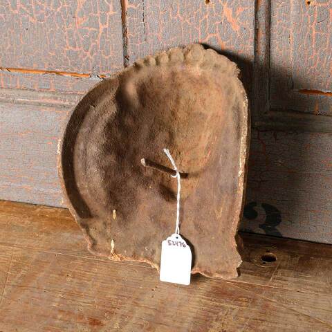 #52476 Antique Cast Iron Bison Head Ornament image 7