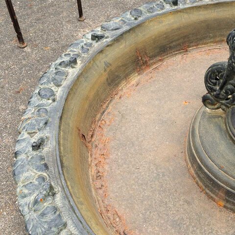 #52490 60x63 Ornate Cast Iron Garden Fountain image 6