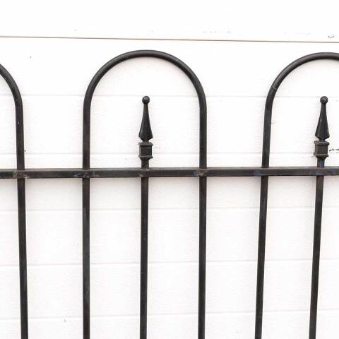 #52493 Salvaged Wrought Iron Garden Fencing image 5