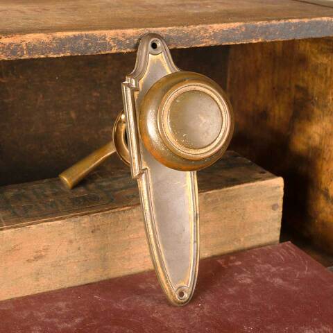 #52515 Antique Doorknob & Lever Hardware Set image 2