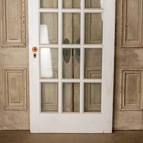 #52517 34x81 Salvaged Antique 15 Lite French Door image 6