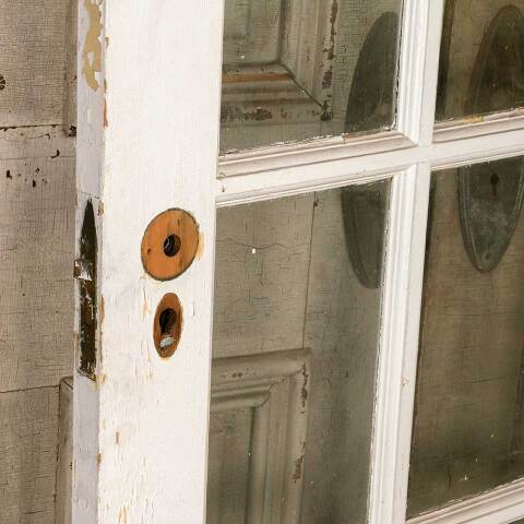 #52517 34x81 Salvaged Antique 15 Lite French Door image 7