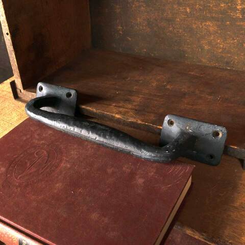 #52535 Salvaged Cast Iron Door Handle Hardware image 3