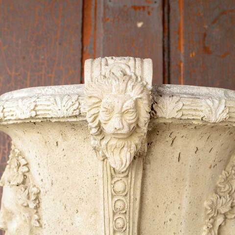 #52559 Ornate Cast Composite Garden Urn Planter image 5