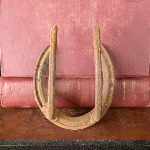 #52562 Antique Blacksmith Horseshoe Wall Hook image 2