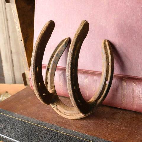 #52562 Antique Blacksmith Horseshoe Wall Hook image 3