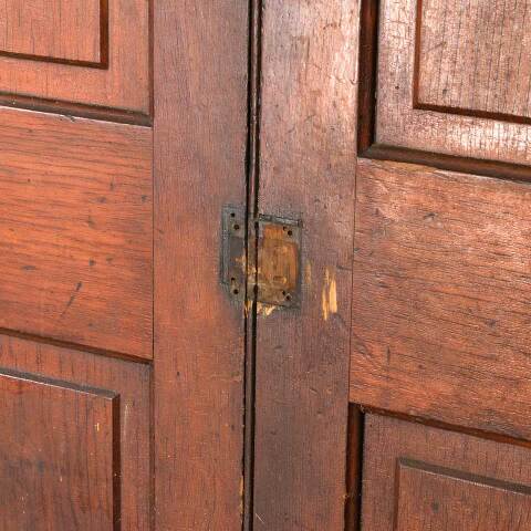 #52593 36x87 Antique 2 Panel Pine Cabinet Doors image 5