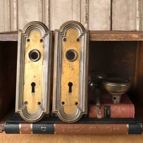 #52600 Antique Arts & Crafts Door Hardware Set image 7