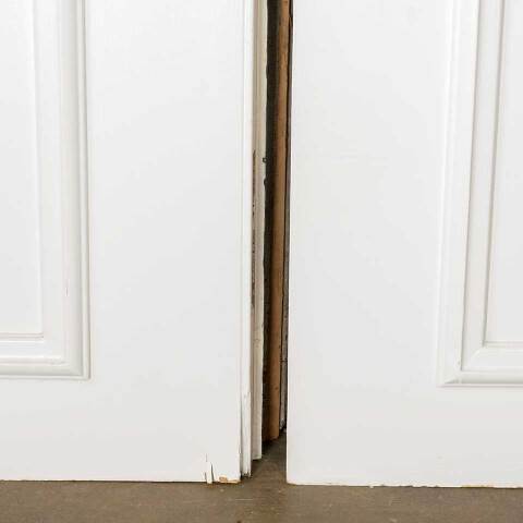 #52621 60x79 Salvaged Vintage Half Lite Entry Doors image 8