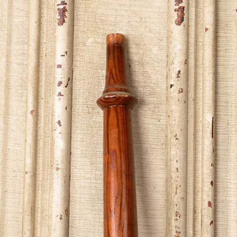 #52631 Antique Turned Pine Wood Staircase Baluster image 4