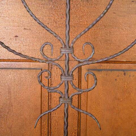 #52658 Wrought Iron Candelabra Candle Stand image 3