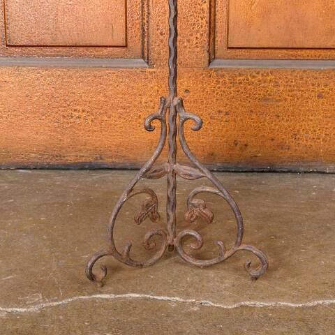 #52658 Wrought Iron Candelabra Candle Stand image 4
