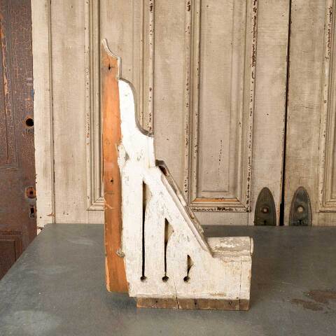 #52666 Salvaged Antique Wood House Corbel Bracket image 8