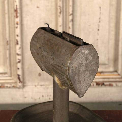 #52706 Antique Tin Lard Lamp image 3