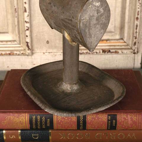 #52706 Antique Tin Lard Lamp image 4