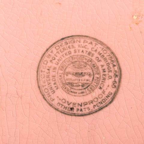 #52778 Vintage Universal Potteries Pitcher image 8