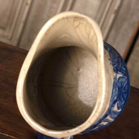 #52780 Antique Old Sleepy Eye Stoneware Pitcher image 8