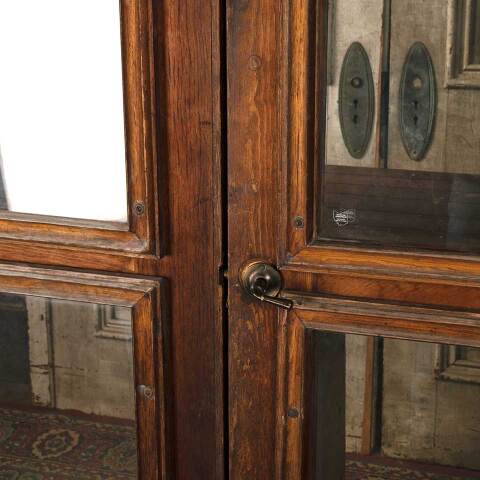 #52805 56x83 Salvaged Vintage Wood Storm Doors image 8