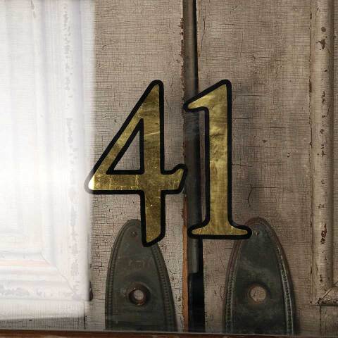 #52806 55x18 Vintage Wood Transom Storm Window image 4