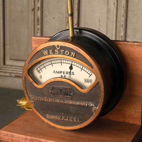 #52856 Repurposed Vintage Electric Meter Table Lamp image 3