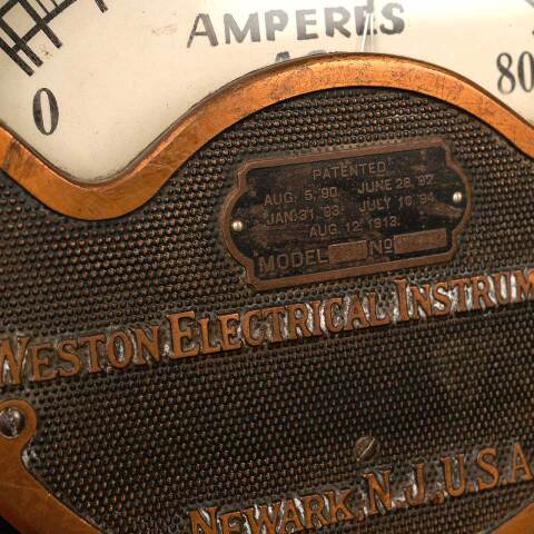 #52856 Repurposed Vintage Electric Meter Table Lamp image 5