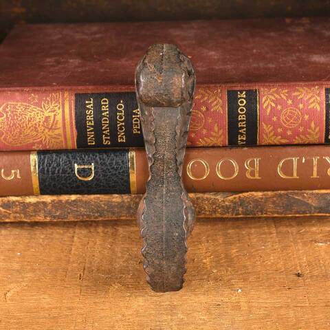 #52874 Antique Wrought Iron Scroll Door Knocker image 5