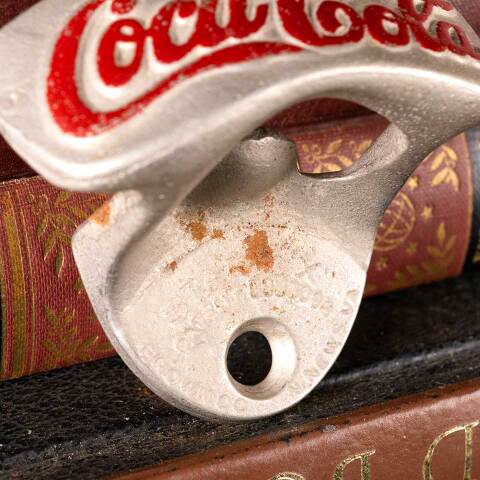 #52876 Vintage Coca-Cola Wall Mount Bottle Opener image 3