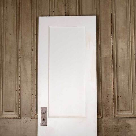 #52891 24x77 Salvaged Antique 2 Panel Interior Door image 5