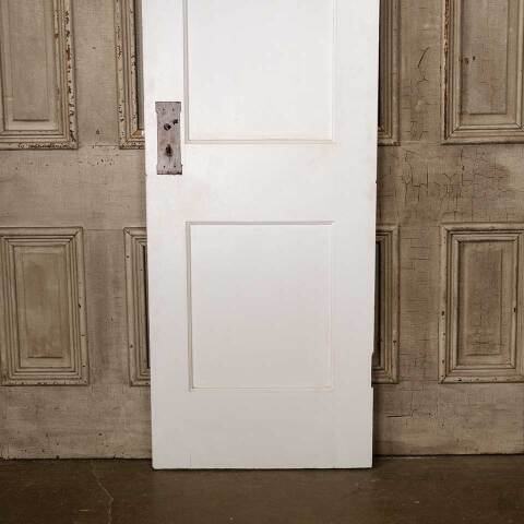 #52891 24x77 Salvaged Antique 2 Panel Interior Door image 6