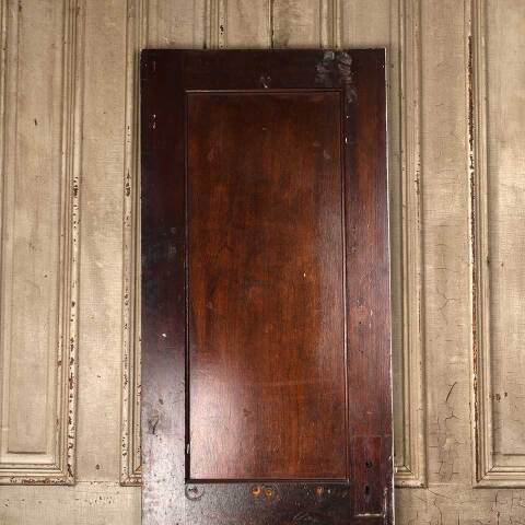 #52891 24x77 Salvaged Antique 2 Panel Interior Door image 2