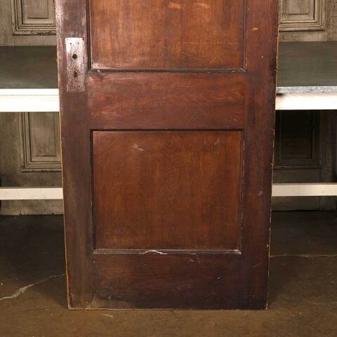 #52892 30x78 Salvaged Antique 2 Panel Interior Door image 3