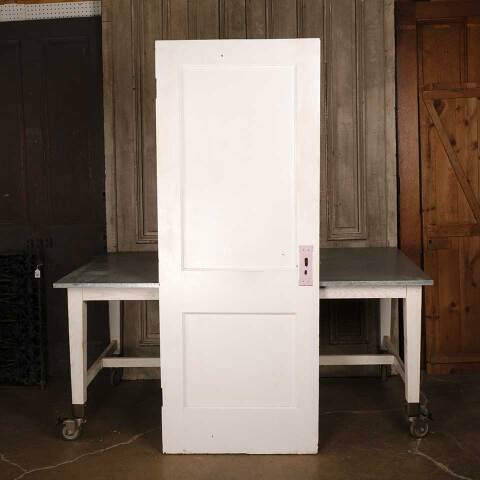 #52892 30x78 Salvaged Antique 2 Panel Interior Door image 5