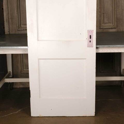 #52892 30x78 Salvaged Antique 2 Panel Interior Door image 7