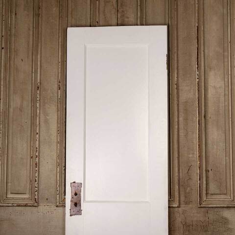 #52893 24x78 Salvaged Antique 2 Panel Interior Door image 5